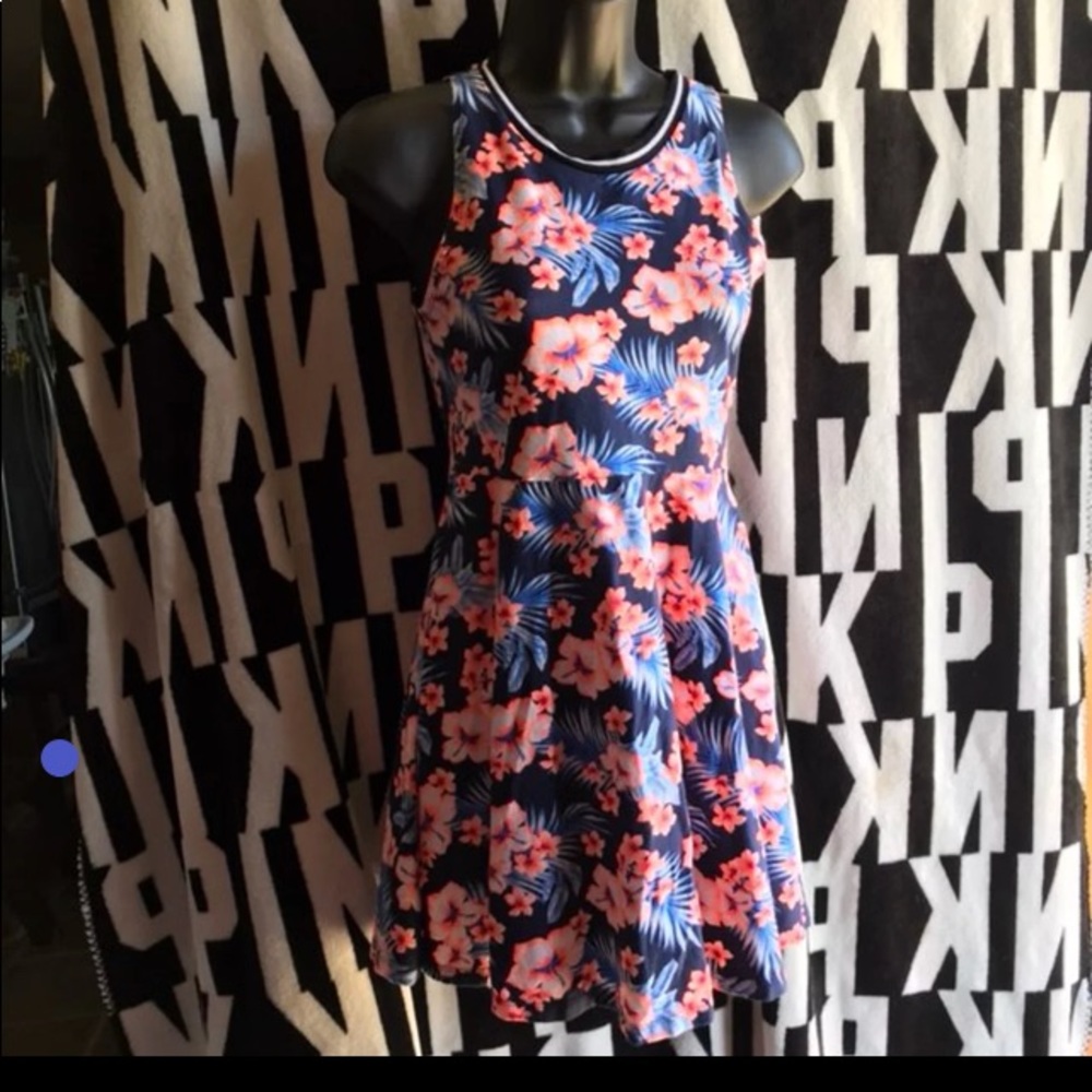 2 for 20 Victoria's Secret PINK floral flare dress